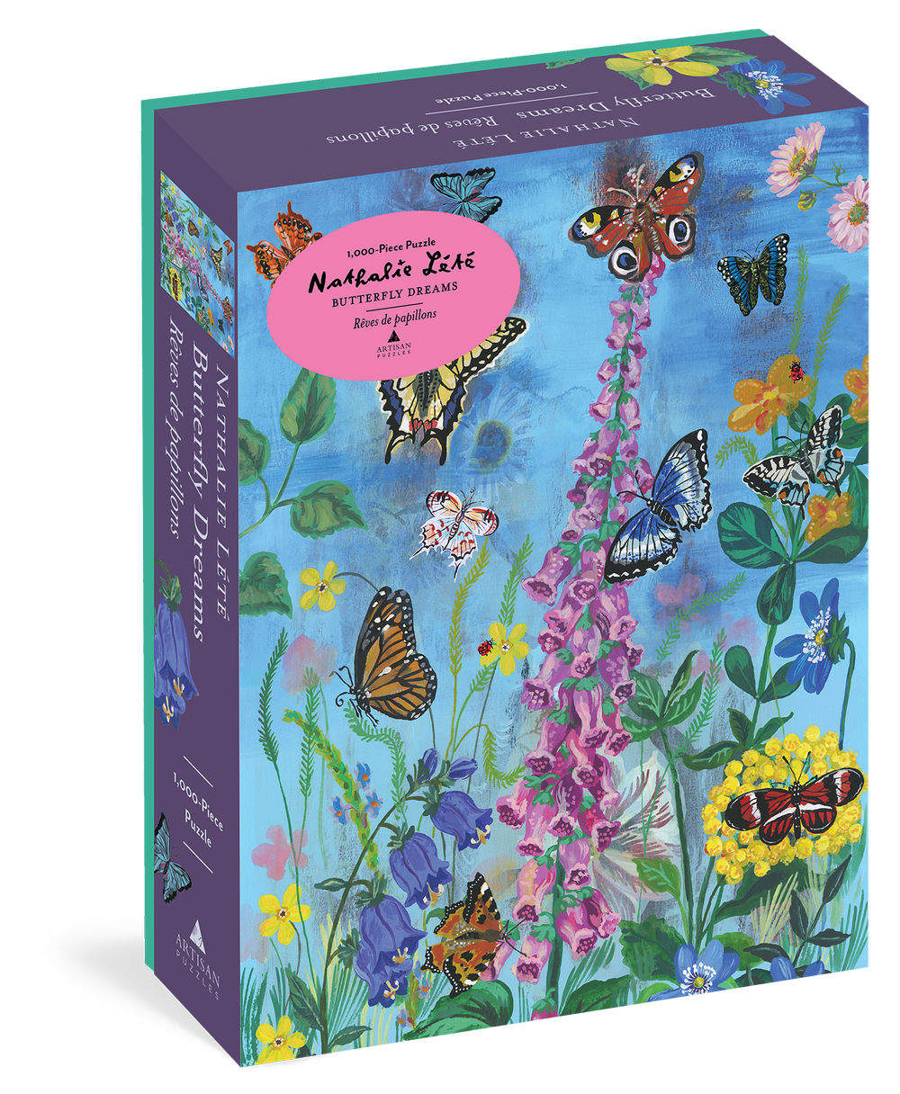 Nathalie Lété: Butterfly Dreams 1000 piece jigsaw puzzle — WHISTLESTOP  BOOKSHOP